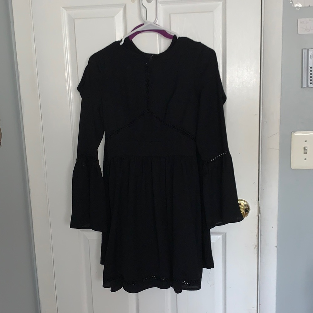 black dress